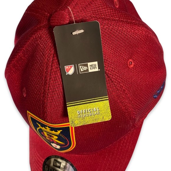 New Era MLS Real Salt Lake RSL Hat Official On field Burgundy Game Cap - Picture 3 of 6